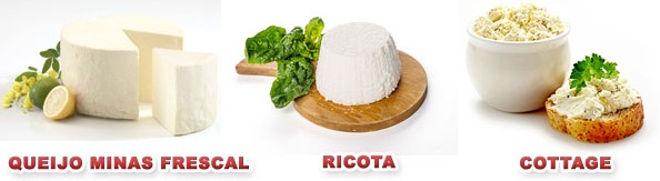 queijo minas frescal ricota ou cottage qual opcao mais saudavel Receitas light