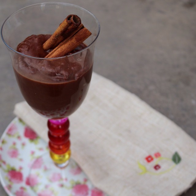 MOUSSE DE BIOMASSA PARA UMA SOBREMESA GOSTOSA E SAUDÁVEL (Foto: Reprodução Instagram)